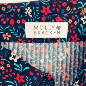Women’s French Molly Bracken printed blouse, size L